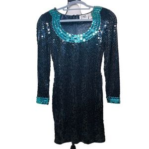 Niteline vintage sequins dress